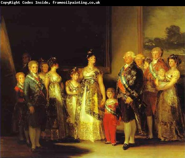 Francisco Jose de Goya Charles IV and His Family